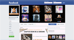 Desktop Screenshot of m6evenements.fr